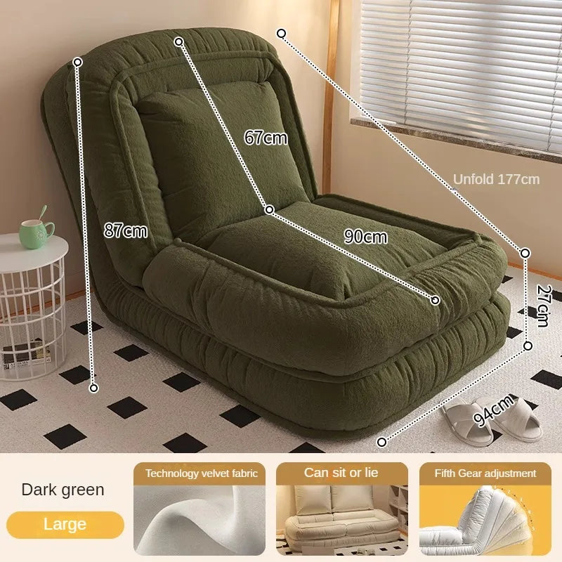 Comfortable Lazy Sofa for Napping and Sleeping - Huge Balcony/Bedroom/Room Furniture