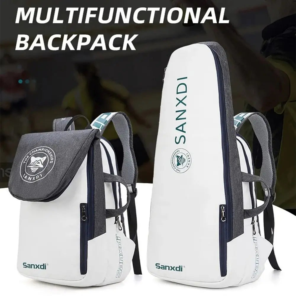 Foldable Tennis Paddle Backpack creative Handbag Badminton Racket Bag Expandable Tear Resistant Sports Bags Unisex