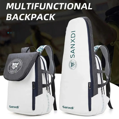 Foldable Tennis Paddle Backpack creative Handbag Badminton Racket Bag Expandable Tear Resistant Sports Bags Unisex