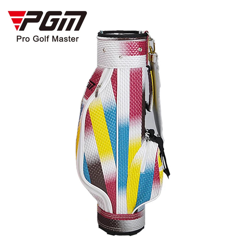 Customized Junior Boys' PU Carry Golf Staff Bag for Kids
