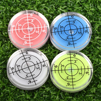 Plastic Golf Hat Clip Golf Club Hat Cap Clip With Detachable Magnetic Ball Marker Golf Level Function Marks Magnetic Cap Clip