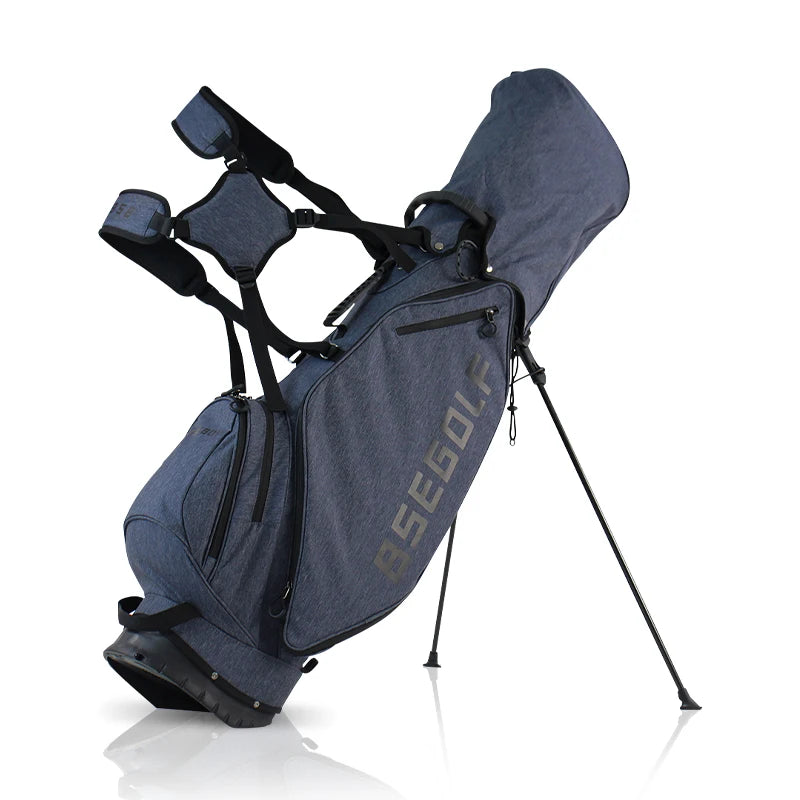 Ultra Lightweight Golf Stand Bag, 5 Dividers Golf Club Bag with Double Shoulder Straps,Wear-Resistant Waterproof Nylon Material