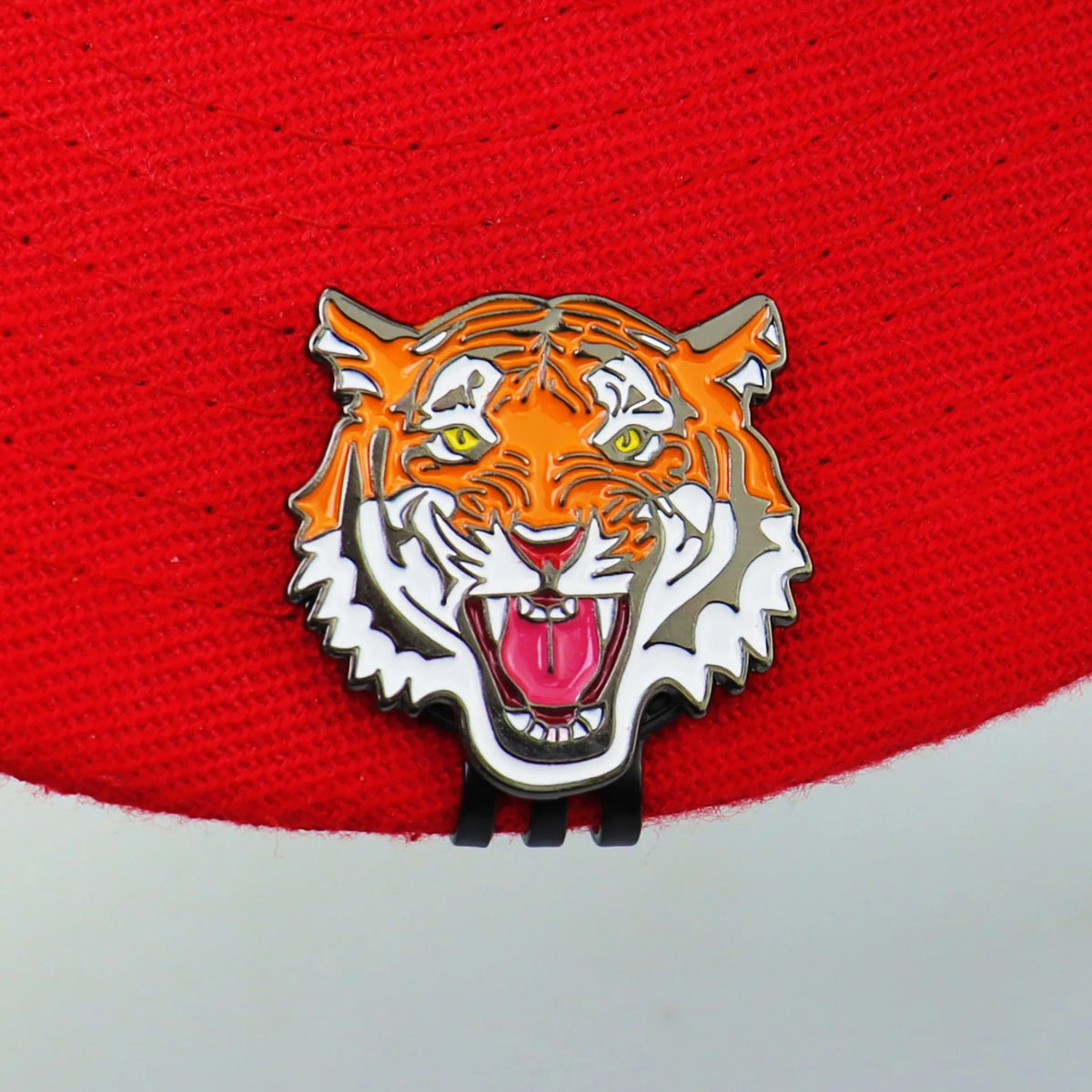 New Golf Accessories Golf Ball Marker Hat Clip Creative TIger Ball Mark LY5872