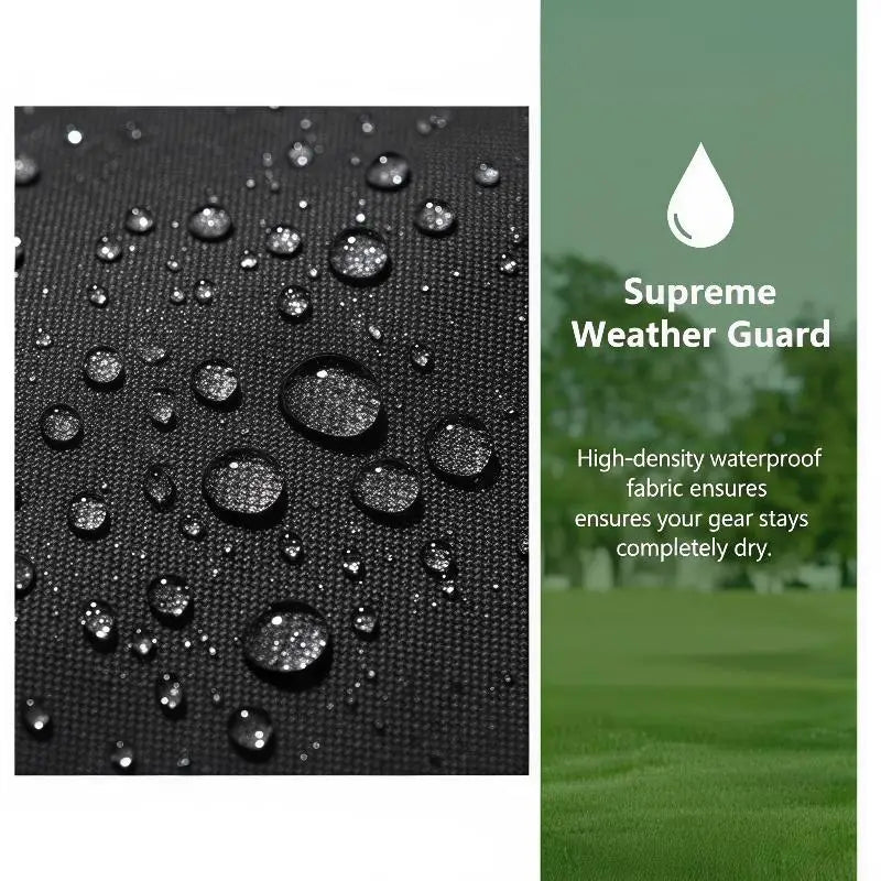 Golf Bag Rain Cover Water-repellent Dustproof Rain Hood 1Pcs Club Protector for Weekend Golf Trips Outdoor Activities