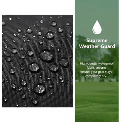 Golf Bag Rain Cover Water-repellent Dustproof Rain Hood 1Pcs Club Protector for Weekend Golf Trips Outdoor Activities