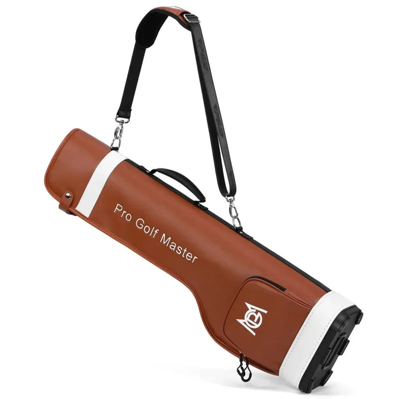 New Golf Half Sunday Bag for Men Women Super Lightweight Portable Waterproof Golf Carry Bag Holds Up To 14 Clubs QIAB031