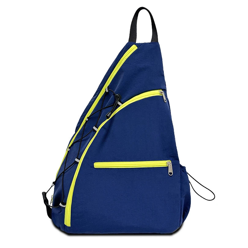 Jusenda Oxford Fashion Sports Fitness Bags, Pickle Ball Sling Bags, Tennis Padel Ball, Table Tennis Crossbody Backpack, Handbag