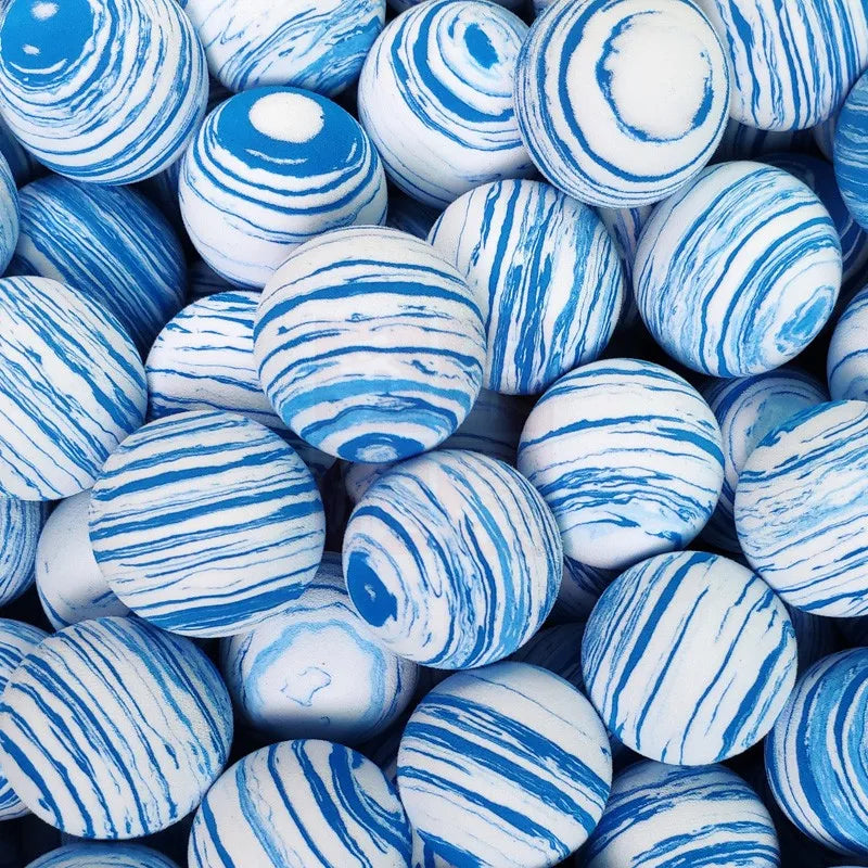 50pcs/bag EVA Foam Golf Balls Hot New Yellow Red Blue Rainbow Sponge Indoor Golf Practice Ball Training Aid