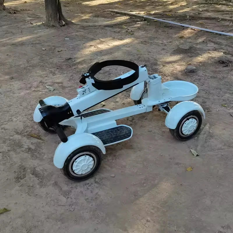 2025 New High Quality Lightweight Electric Club Car Golf Cart, Two Wheel Electric Mini Single Seat Electric Four Wheel Golf Cart