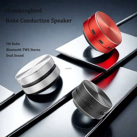 Hot Bone Conduction Speaker Bluetooth-Compatible TWS Wireless Stereo Sound Hummingbird Speaker Dropshipping Wholesale