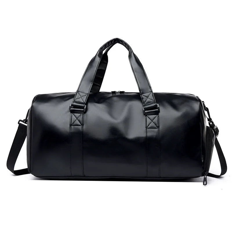 Golf Boston Bag Golf Clothing Bags Travel Business Handbag Large-capacity Crossbody Handbag Soft PU Leather Sports Fitness Gifts