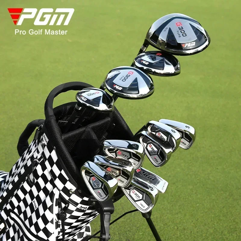 PGM Men's Golf Clubs Sets 4pcs Rads And Bag Beginner's Golf Titanium Rod G300 Generation Left Handded MTG025