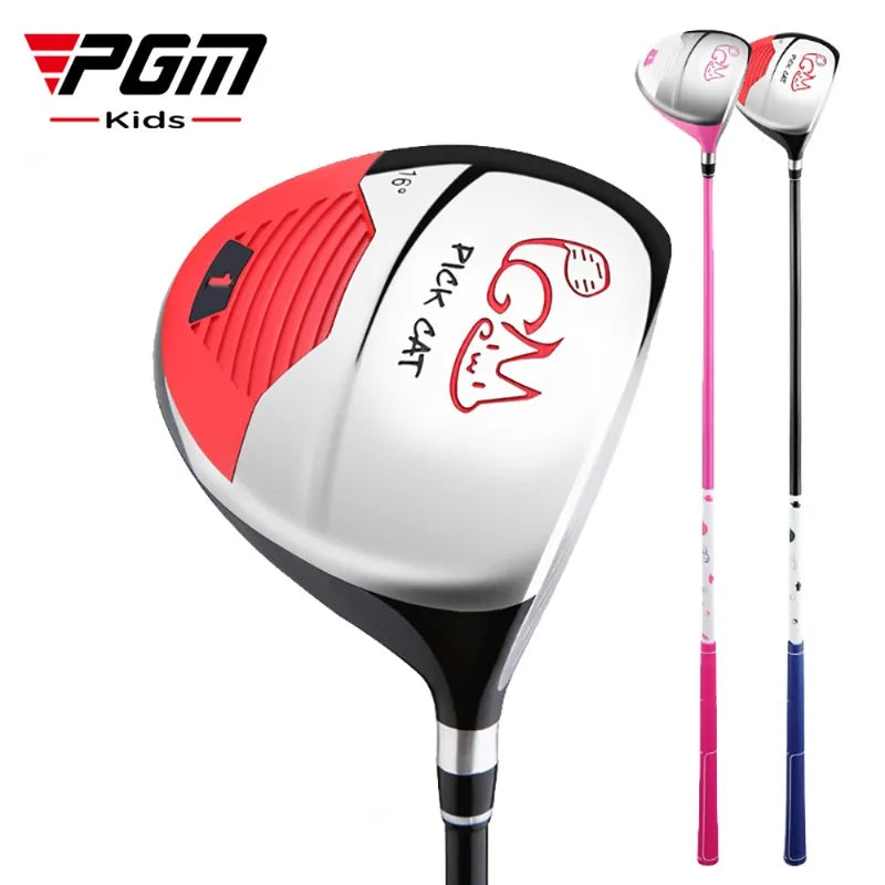PGM Kids Golf Club Junior Wood Hybrid Club 312 Years Children Beginner Training Right Hand Golf Practice Club