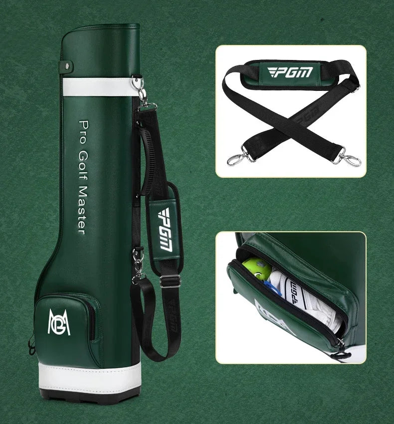 New Golf Half Sunday Bag for Men Women Super Lightweight Portable Waterproof Golf Carry Bag Holds Up To 14 Clubs QIAB031