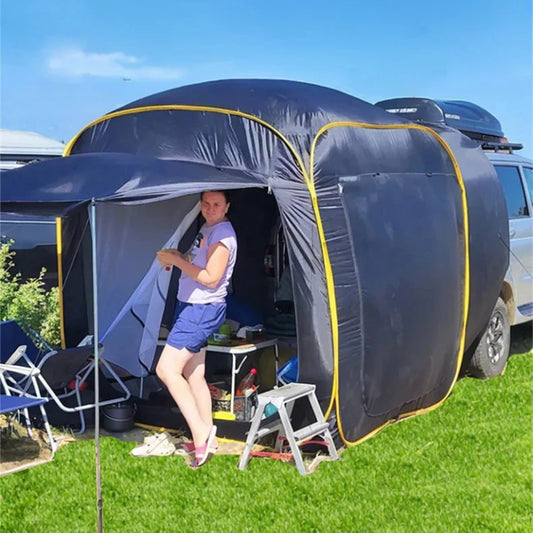 5-8 PERSON TENTCamping Car Box Docking Tent | SUV Car Rear Tent | Camping Travel Car-Mounted Tent | Travel Car Trunk Tent | Car Tent