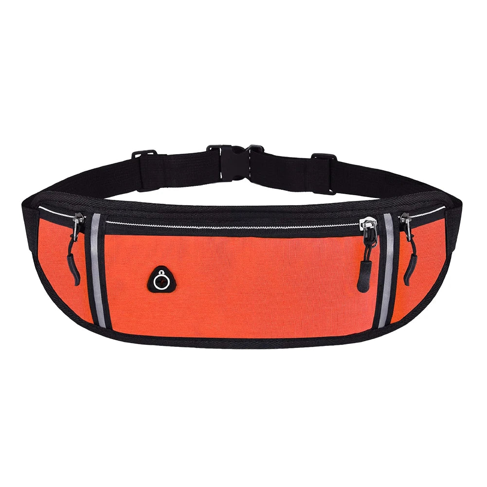 Running Belt Phone Holder Belt Waist Bag Waist Pack for Running Walking Cycling Camping Gym