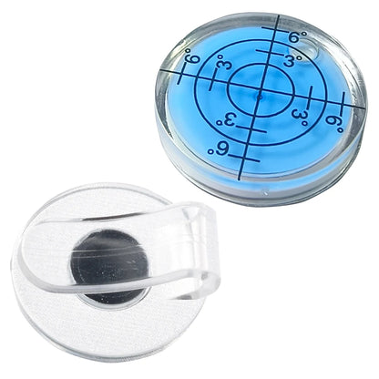 Plastic Golf Hat Clip Golf Club Hat Cap Clip With Detachable Magnetic Ball Marker Golf Level Function Marks Magnetic Cap Clip