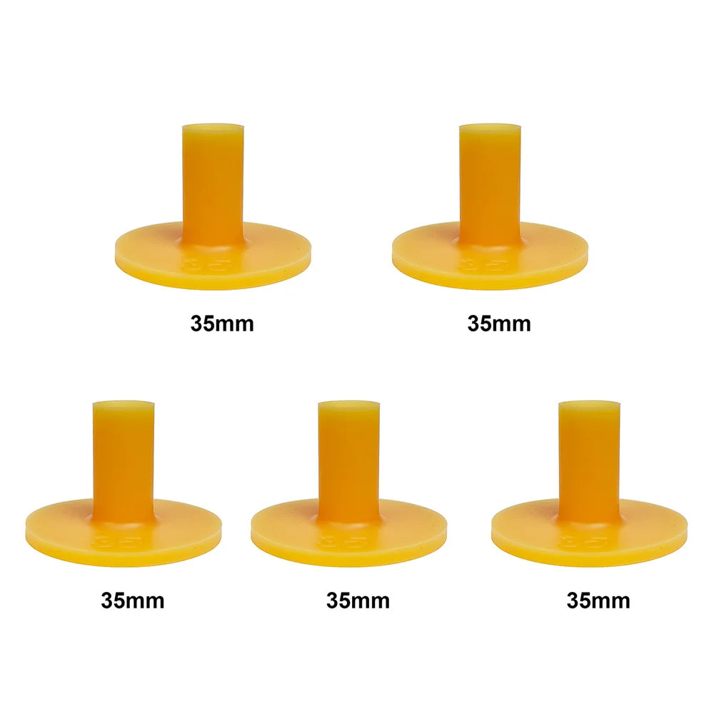 5Pcs/set Rubber Golf Tee Training Practice Ox Tendon Tee Golf Ball Holders