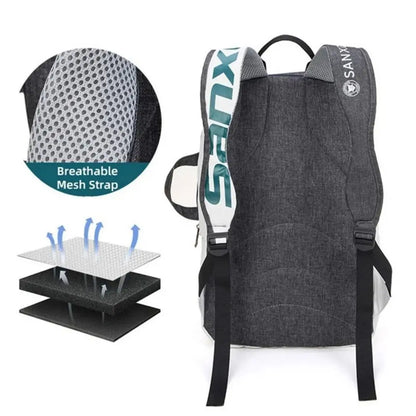 Foldable Tennis Paddle Backpack creative Handbag Badminton Racket Bag Expandable Tear Resistant Sports Bags Unisex