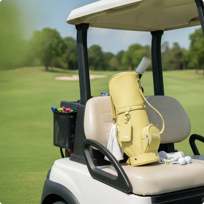 Mini Golf Bag Compact Golf Accessory Bag Portable Easy to Carry for Golfers, Driving Range