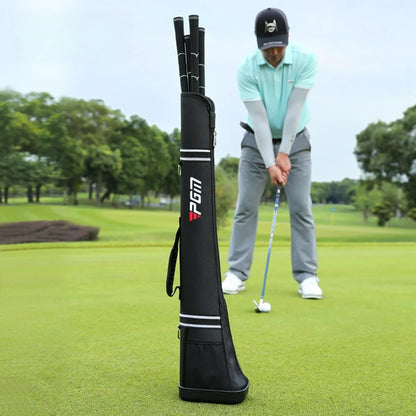 Golf Club Carry Bag with Luggage Straps Driving Range Mini Course Practice Lightweight Golf Sundy Carry Bag for 4-5 Clubs
