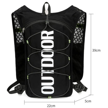 1PCS Running Hydration Vest Backpack,Lightweight Water Backpack,Hydration Backpack Running Vest for Hiking Biking for Women Men