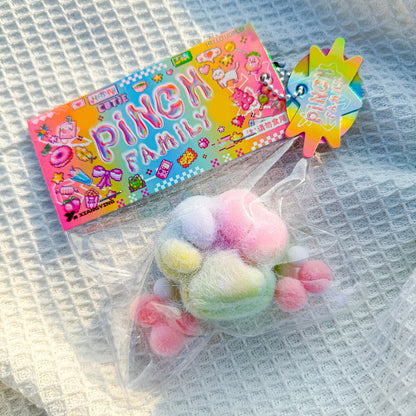 Handmade Fluffy Cat Paw Stress Relief Soft Toy | Mochi Slow Rebound | New Finger Toy | Birthday Party Gift