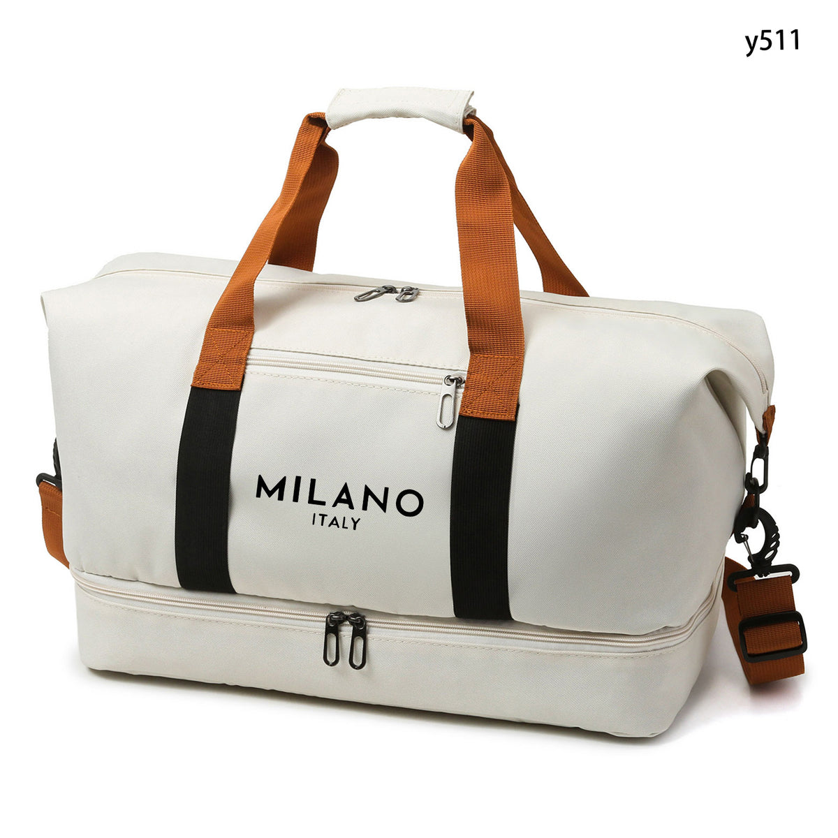 Stylish Color-Block Handbag/Shoulder Bag/Crossbody Bag – Large-Capacity, Versatile, and Lightweight Travel & Fitness/Sports Bag for Men and Women