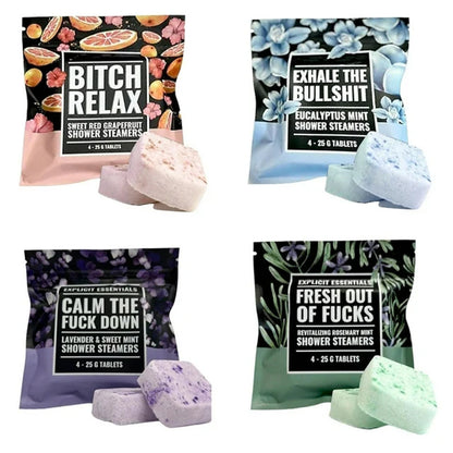 Bath Shower Steam Aromatherapy Tablets Gift Set