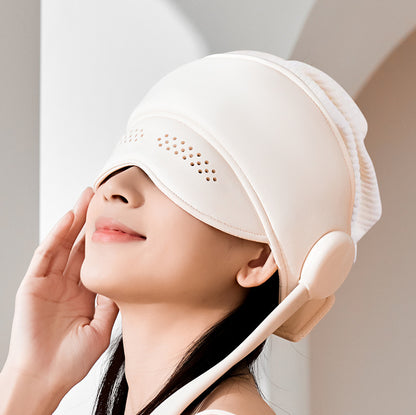 Air Pressure Head Massager Electric Head Eye Massager Graphene Heating Eye Hot Compress for Relax Improve Sleep Stress Relief