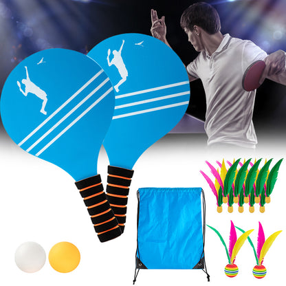 NEW 4-in-1 Multi-Sport Racket Paddle Set | Cricket/Beach Tennis/Badminton/PingPong Outdoor Gear