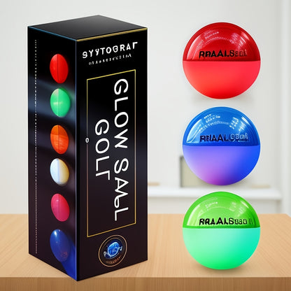 Glow-in-the-dark Golf Balls | Golf Training Accessories | Sportswear and Equipment | Golf Supplies
