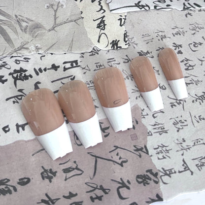 10 Pieces Dark Night Rose Nail Art | Three-Piece Set (Ink Black Mysterious Elegant Design)