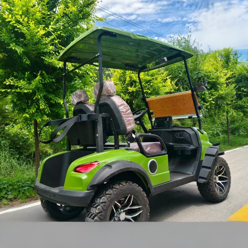 Electric golf carts are easy to maintain, flexible to dispatch, and comfortable to ride.