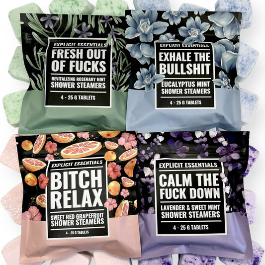 Bath Shower Steam Aromatherapy Tablets Gift Set