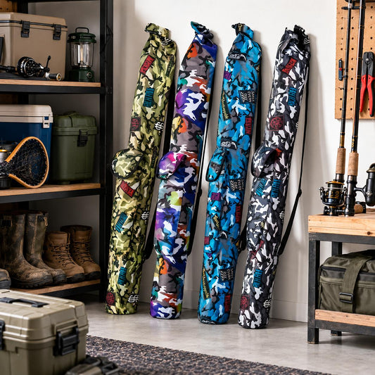 Fishing Rod Bag | Organizer Handbag | Fishing Gear Storage Bag | Foldable Backpack | Portable Tackle Case