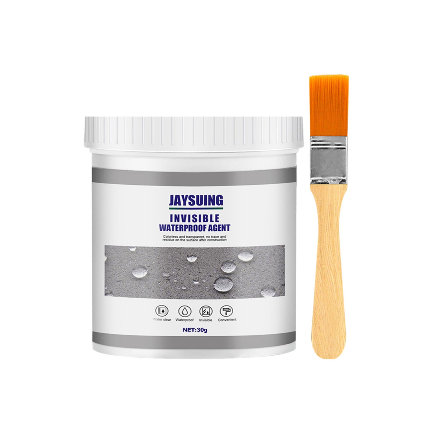 Transparent Waterproof Adhesive External Wall Leak-Proof Water Blocking Repair Non-Smashing Brick Leak-Proof Clear Paint Waterproof Adhesive