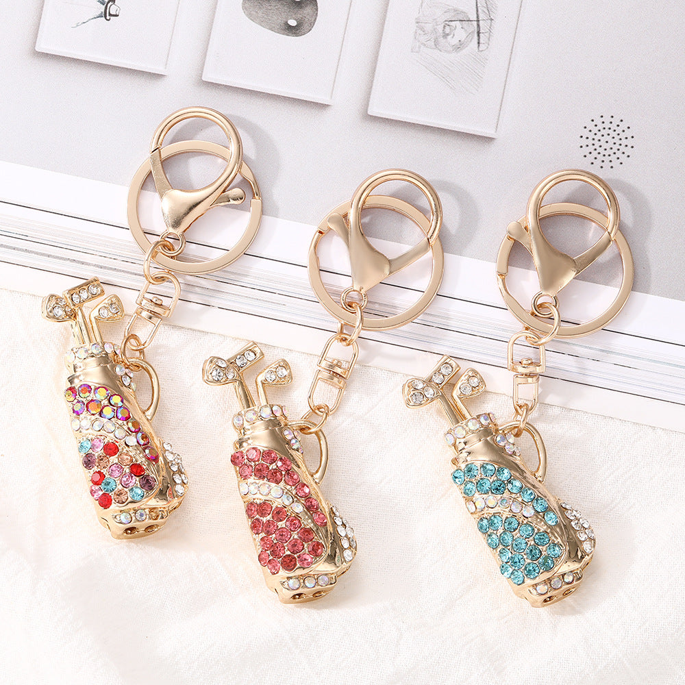 Mini Golf-Themed Keychain Pendant – A Unique Sports-Themed Keepsake Gift for Golf Enthusiasts