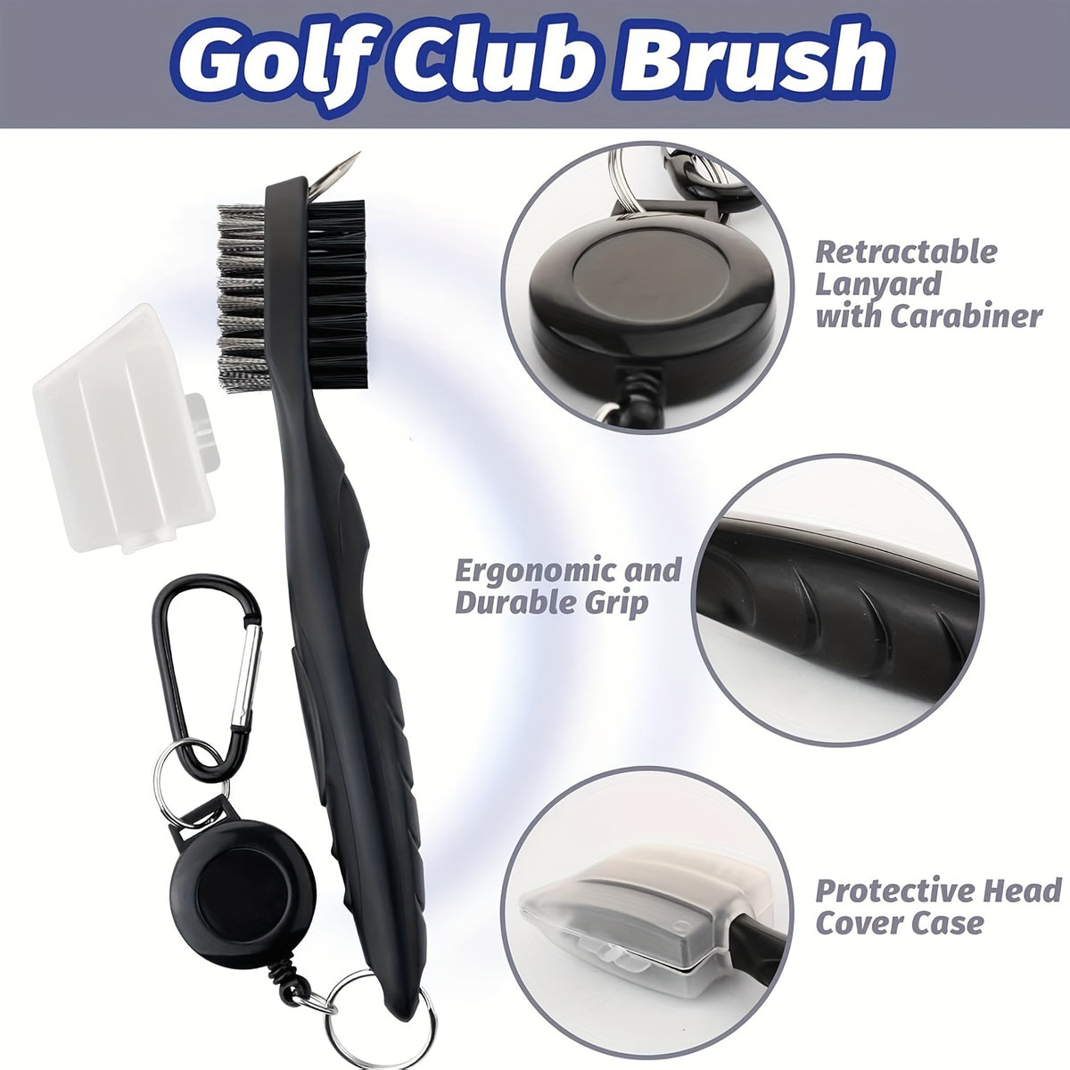 5-in-1 Golf Accessory Set | Golf Accessory Tool Kit | Gift for Golf Enthusiasts