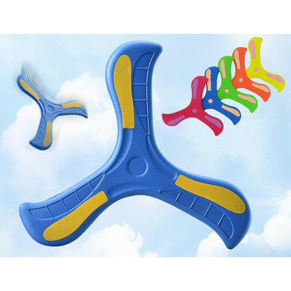 Children Boomerang | Soft Three-Leaf Cross | Adult-Kids Interactive Outdoor Toy | Early Education Puzzle | Decompression Gift