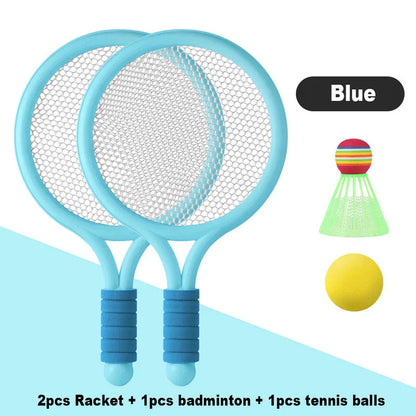 Racket Tennis For Children | Outdoor Sports | Badminton Racket | Kindergarten Toy Set | For 3-12-year-olds | Badminton Sets