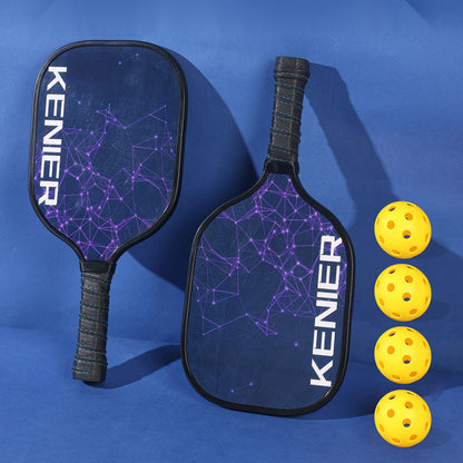 High Quality In-Stock Pickleball Paddle Set | Honeycomb Core + 4 Balls + Portable Carry Bag
