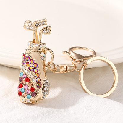 Mini Golf-Themed Keychain Pendant – A Unique Sports-Themed Keepsake Gift for Golf Enthusiasts
