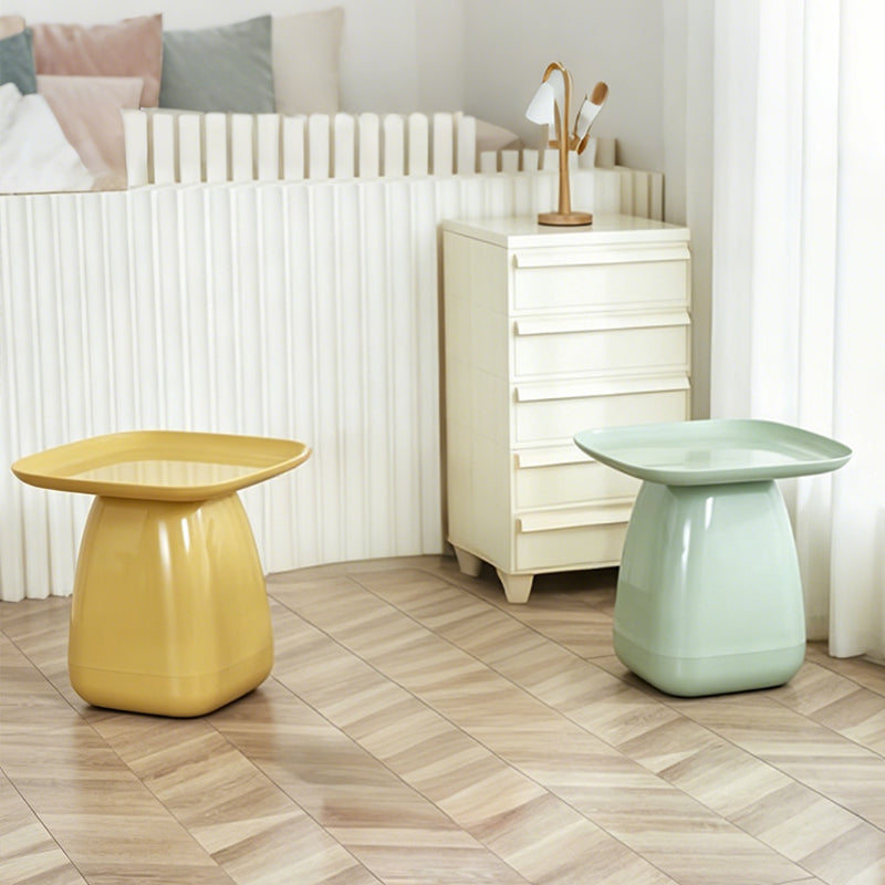 Nordic Plastic Coffee Tables Furniture,Modern Living Room TV Cabinet,Sofa Side Small Round Table,Home Creative Bedside Table