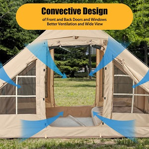 5-8 People Tent Inflatable Tents for Camping with Skylight | Quick Setup Blow Up Tents | Inflatable Tent | Easy Setup Tents for Camping Portable