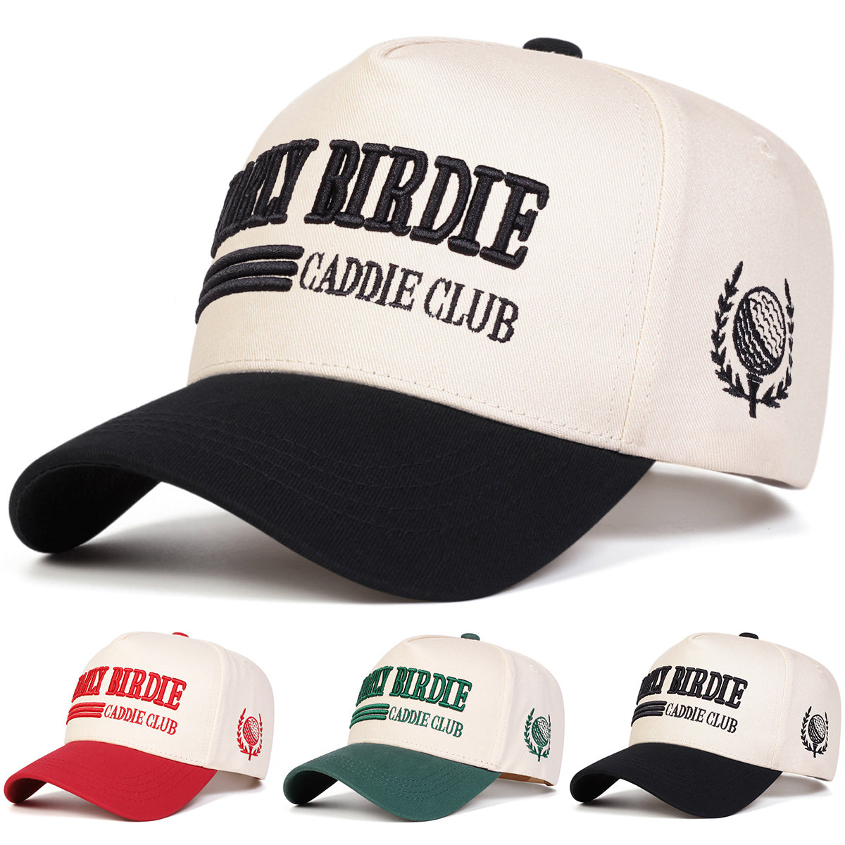 Men’s Embroidered Baseball Cap – Adjustable, Stylish, and Casual Outdoor Hat, Perfect for Travel in Spring and Autumn