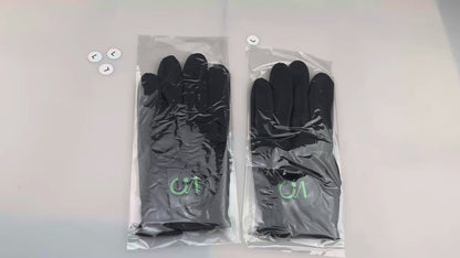 1 PU Leather High Performance Golf Glove All Weather - Black - Left/Right